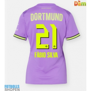 Billiga Borussia Dortmund Fabio Silva #21 Tredjeställ Dam 2026-27 Kortärmad